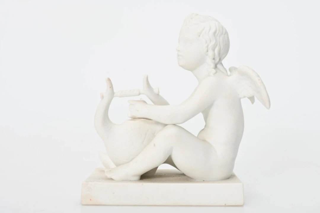 Figurin, parian, Bertel Thorvaldsen, efter. Skulptur, Royal Copenhagen