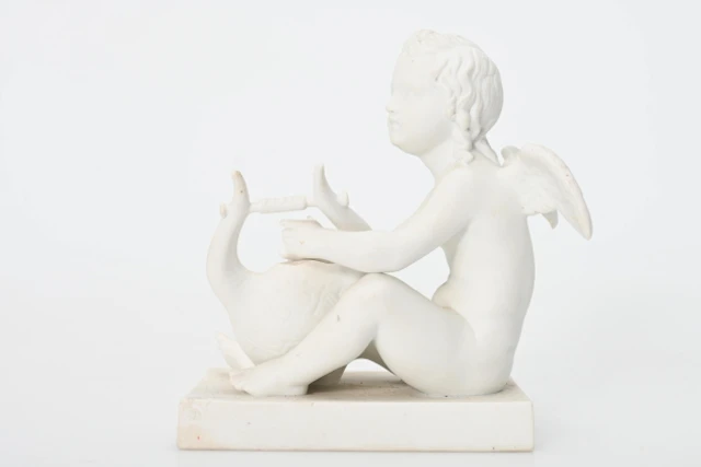 Figurin, parian, Bertel Thorvaldsen, efter. Skulptur, Royal Copenhagen