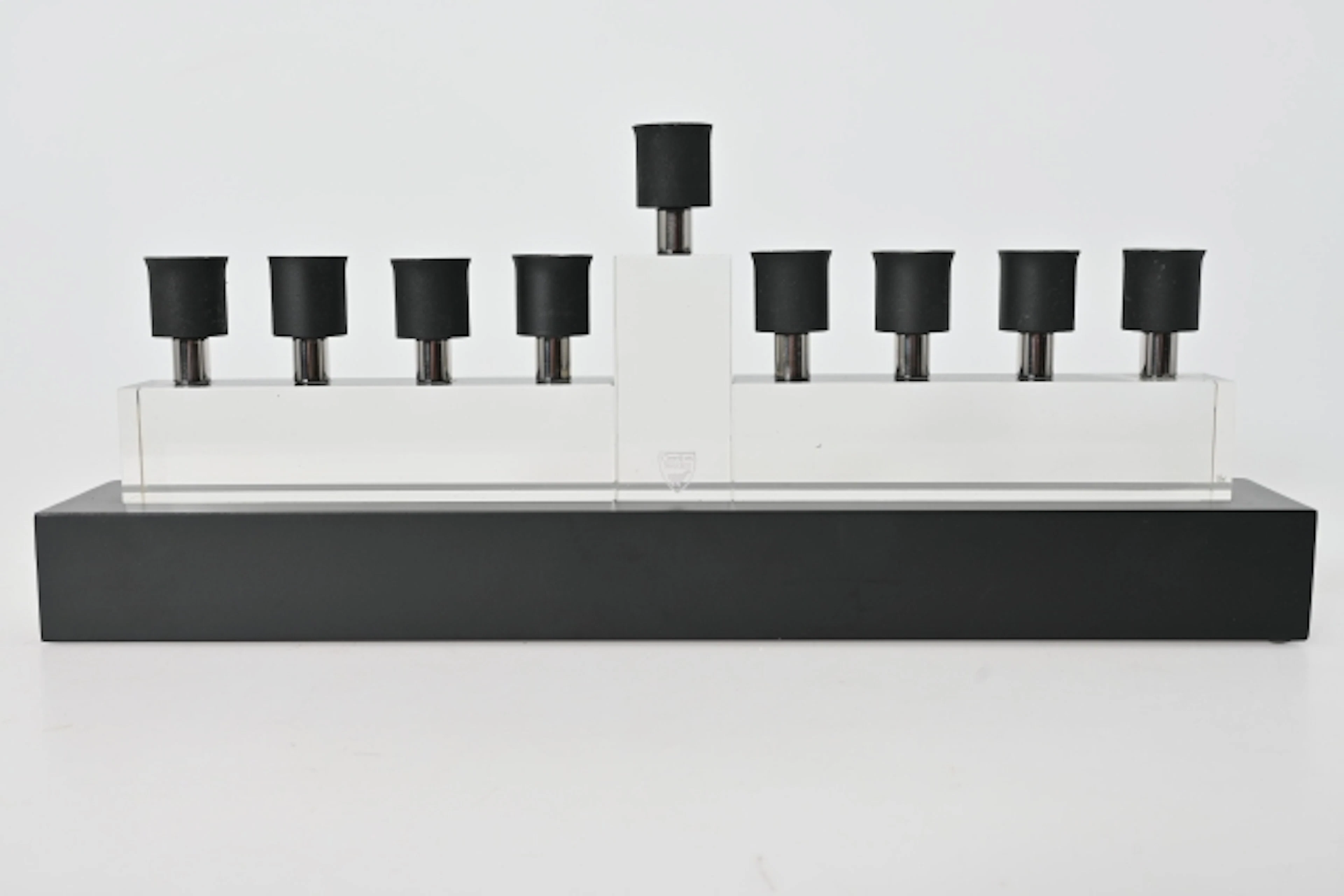 Ljusstake "Menorah" Martti Rytkönen, Orrefors