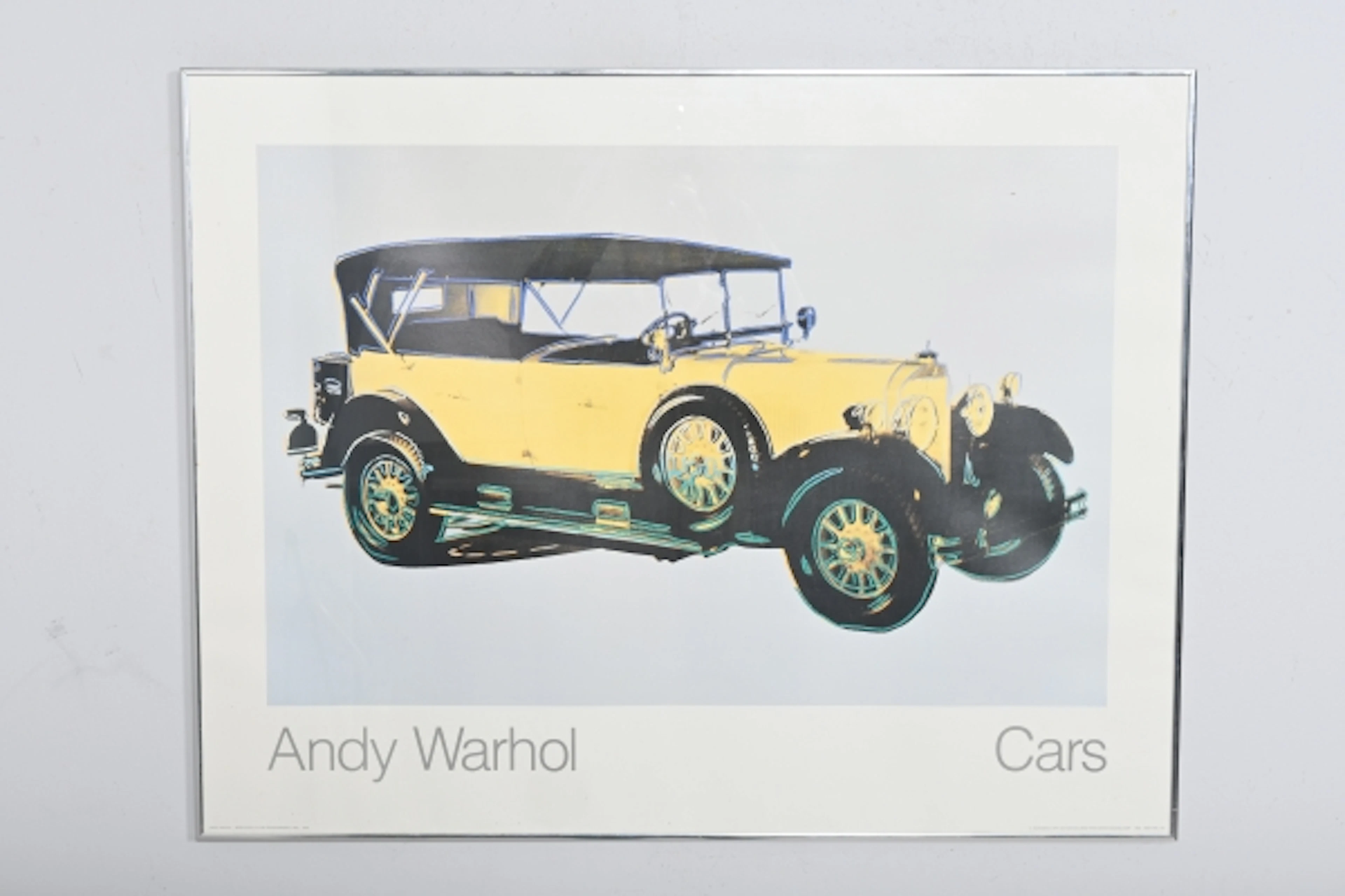 Andy Warhol "Cars" tryck