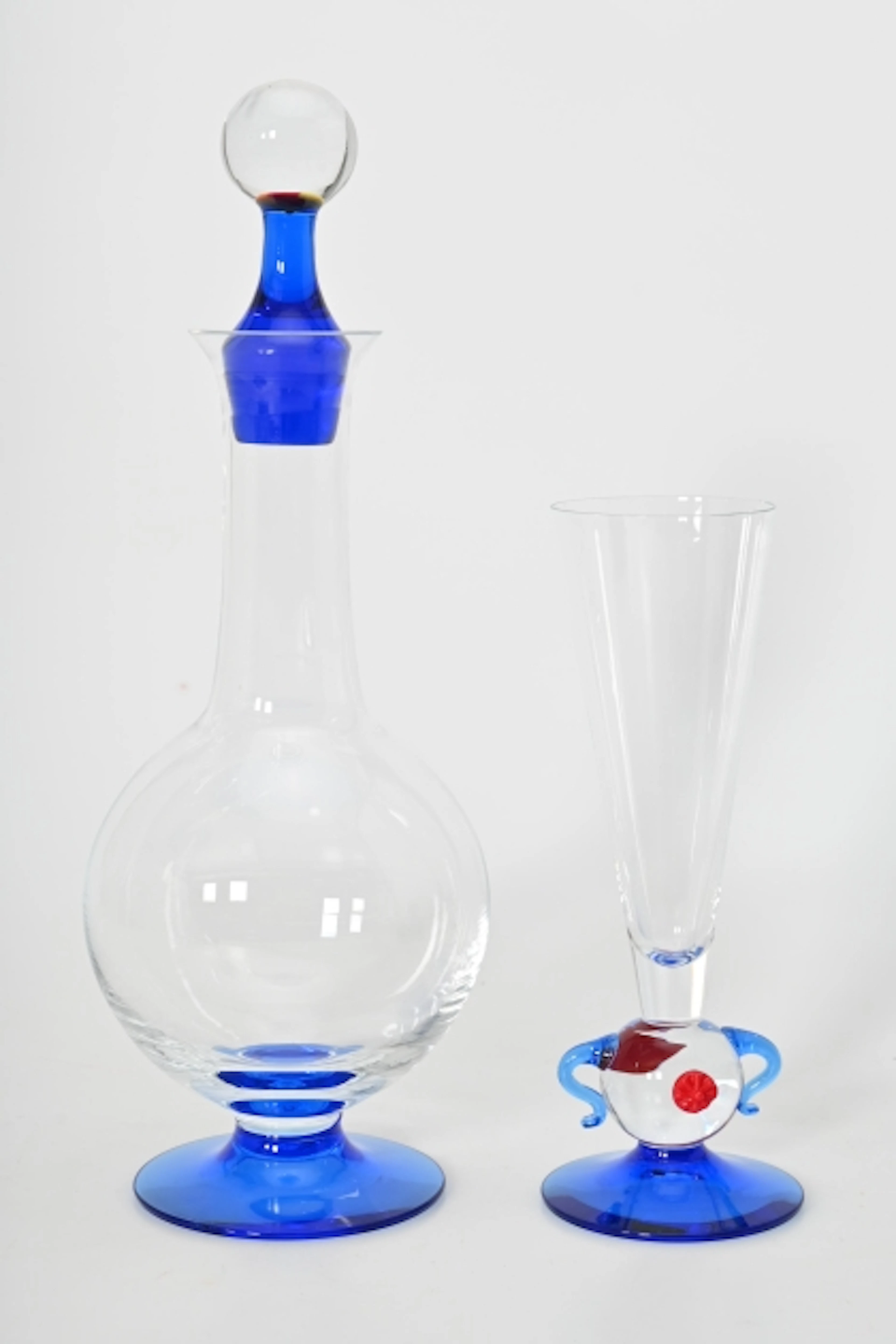 Champagneglas, Karaff, Erika Lagerbielke, Orrefors