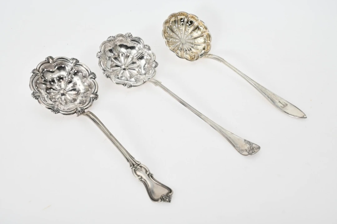 Silverströare ca 128 gr