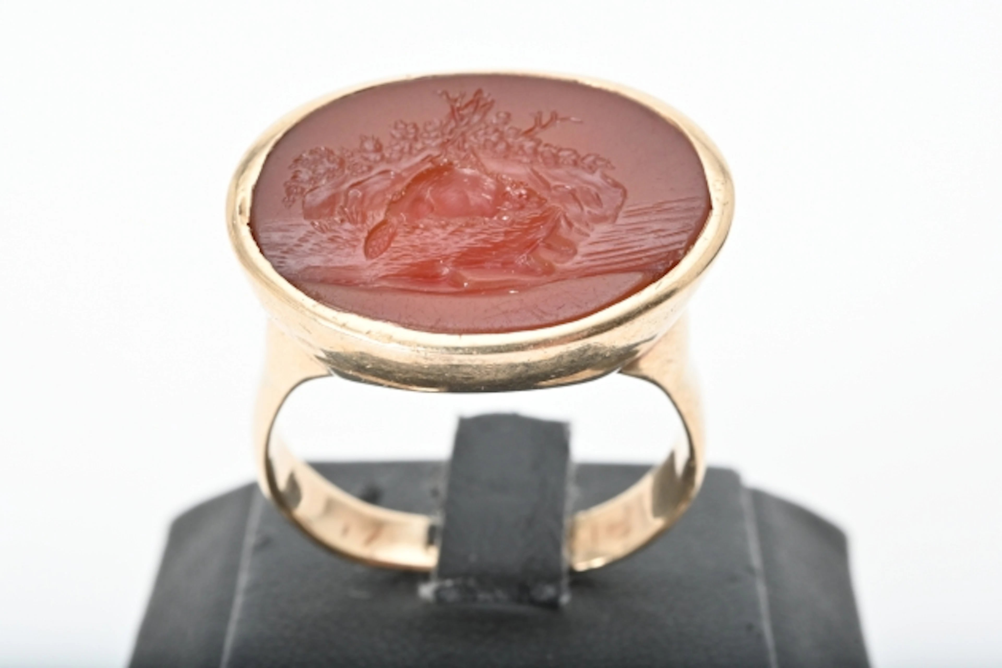 Guldring 14K ca 8,7 gr