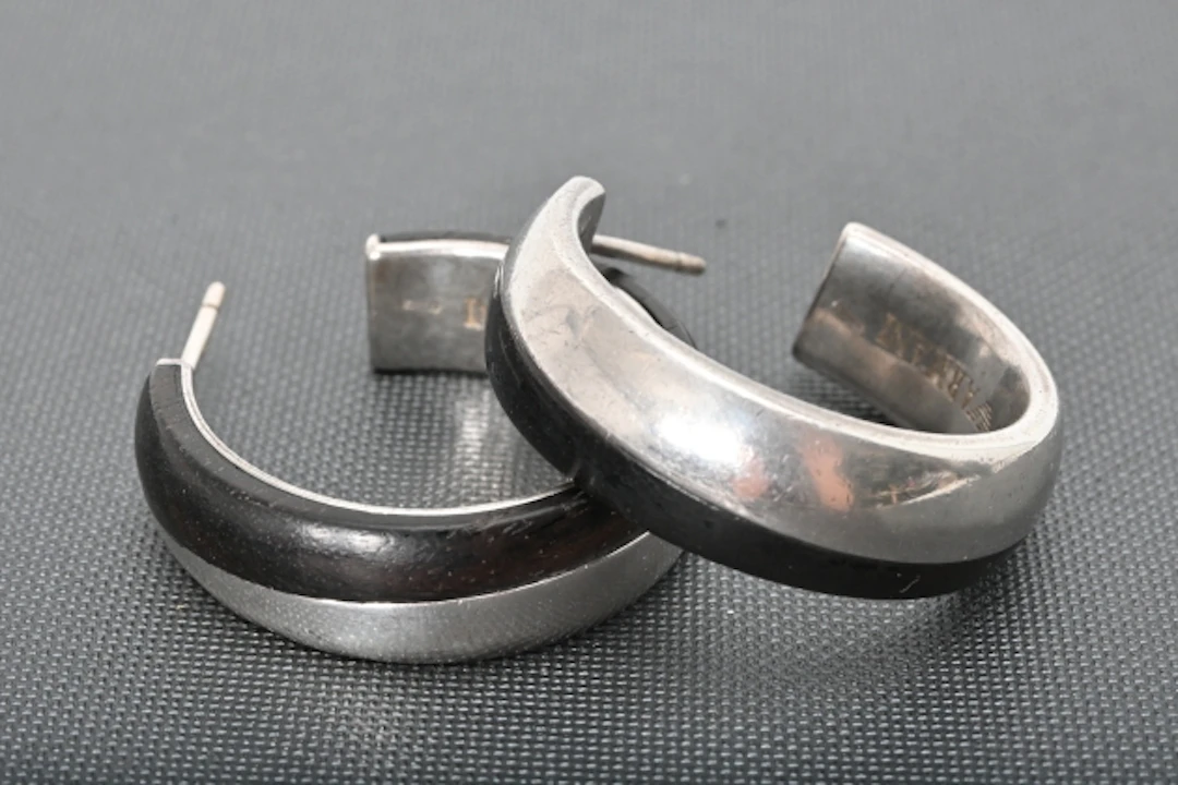 Silverörhängen, Emporio Armani