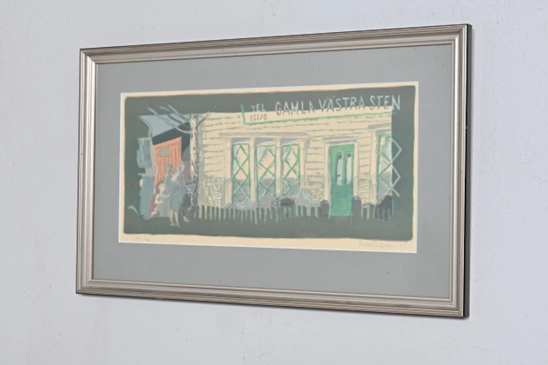 Folke Eriksson, Litografi