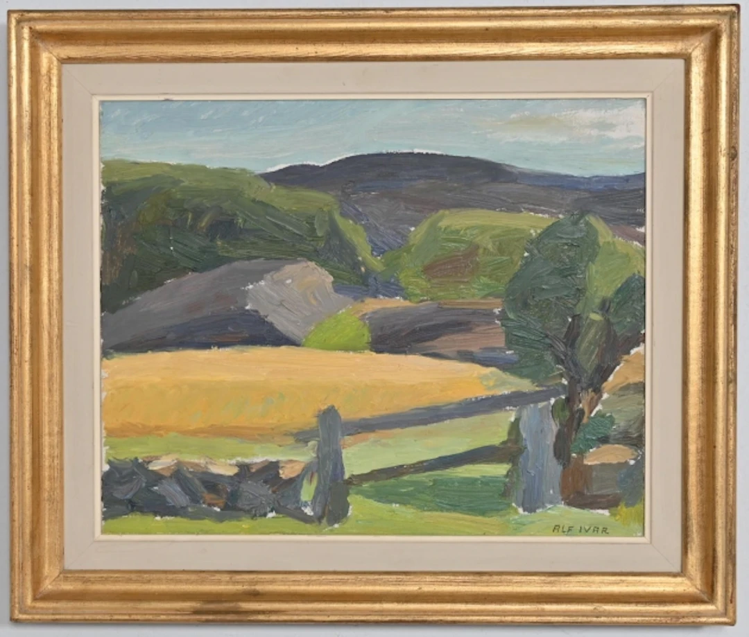 Alf Ivar, Oljemålning