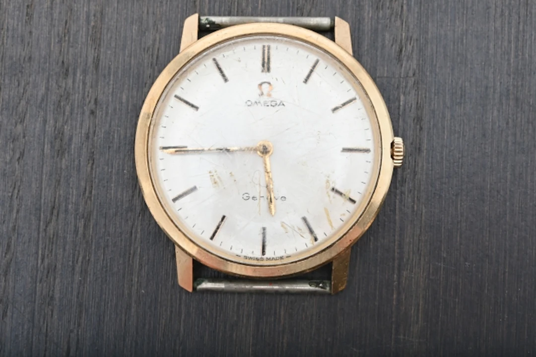 Herrarmbandsur Omega, Genève 18K