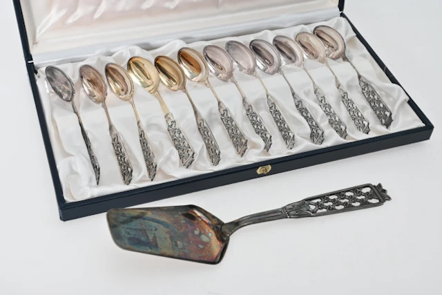 Silverskedar, Tårtspade "Princess" Ceson, ca 220 gr