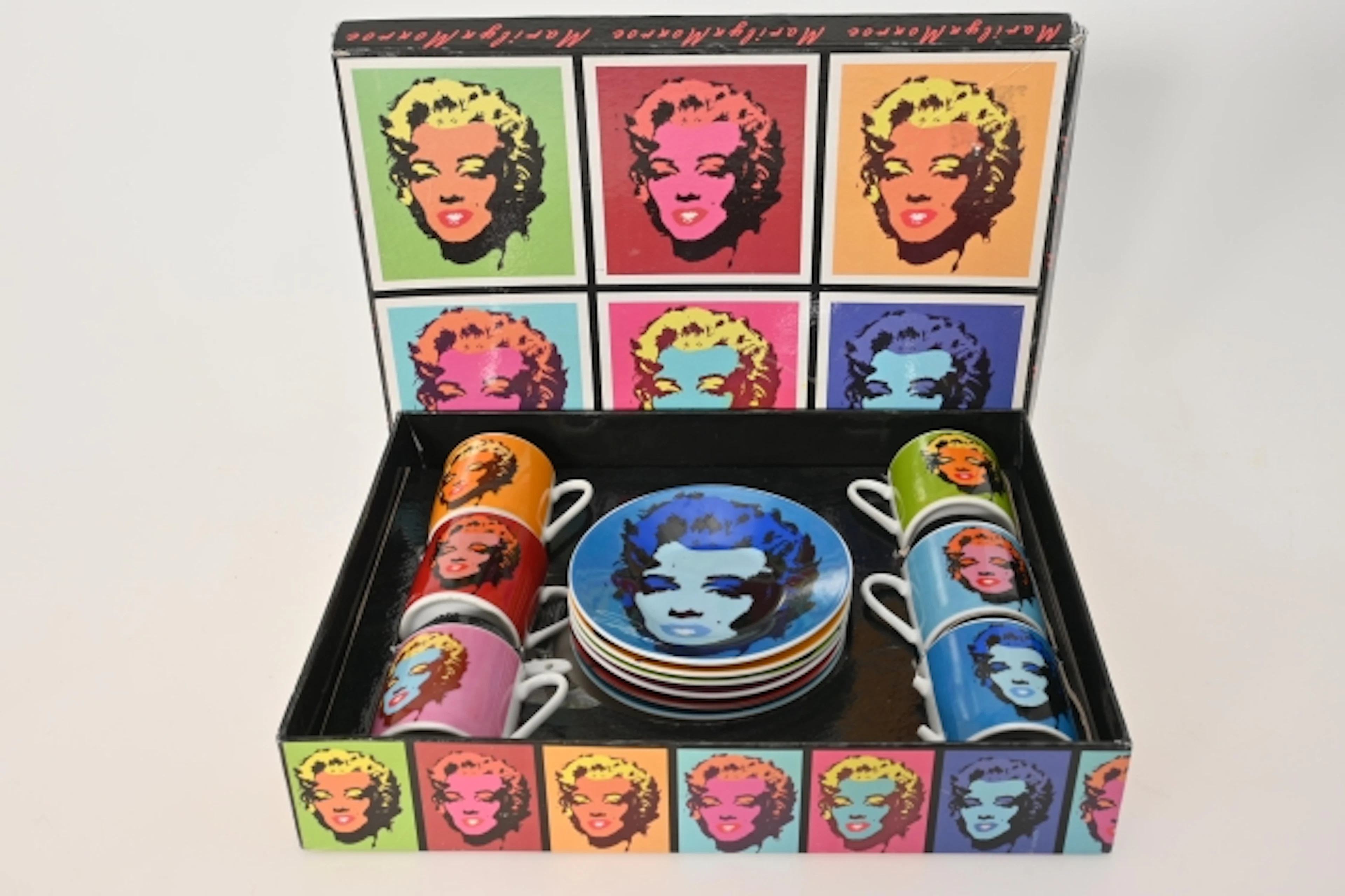Espressokoppar, Marilyn Montoe, Andy Warhol