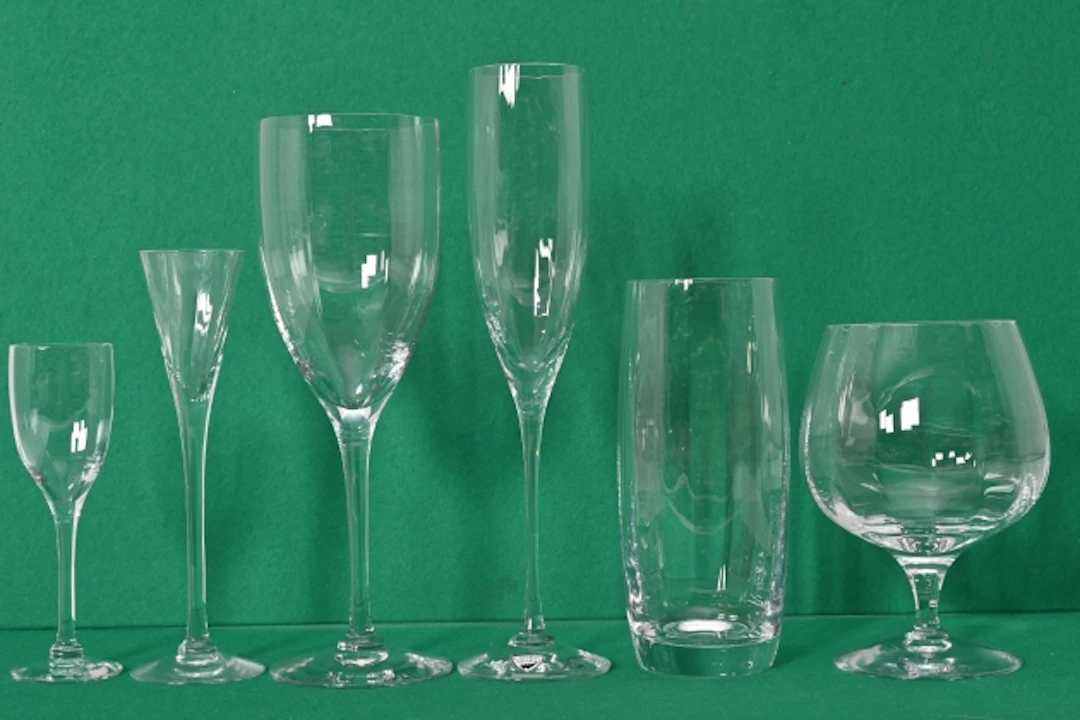 Glasservis "Optica Symphony" Gunnar Cyrén, Orrefors