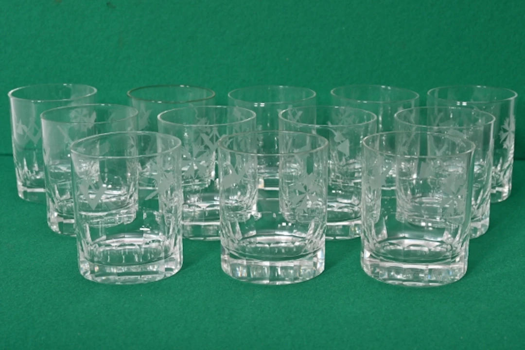 10 st Frimurarglas
