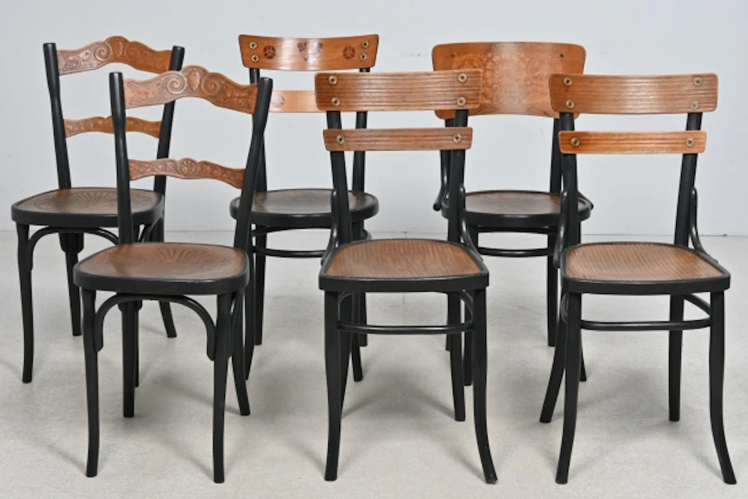 6 st Stolar, Thonet stil