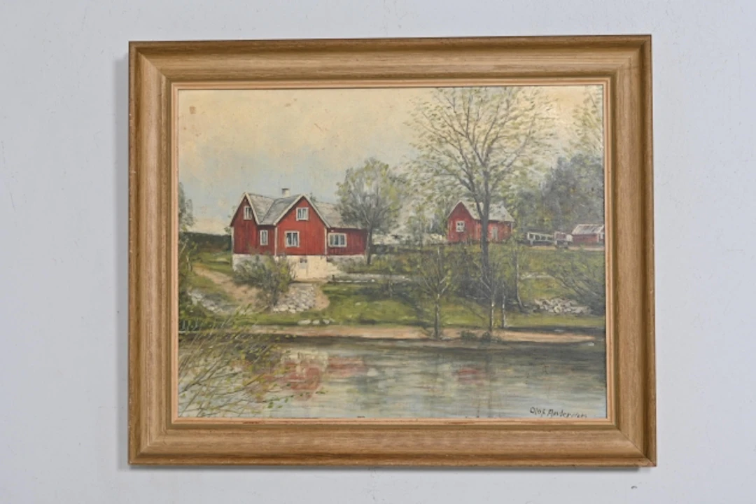 Olof Andersson, Oljemålning