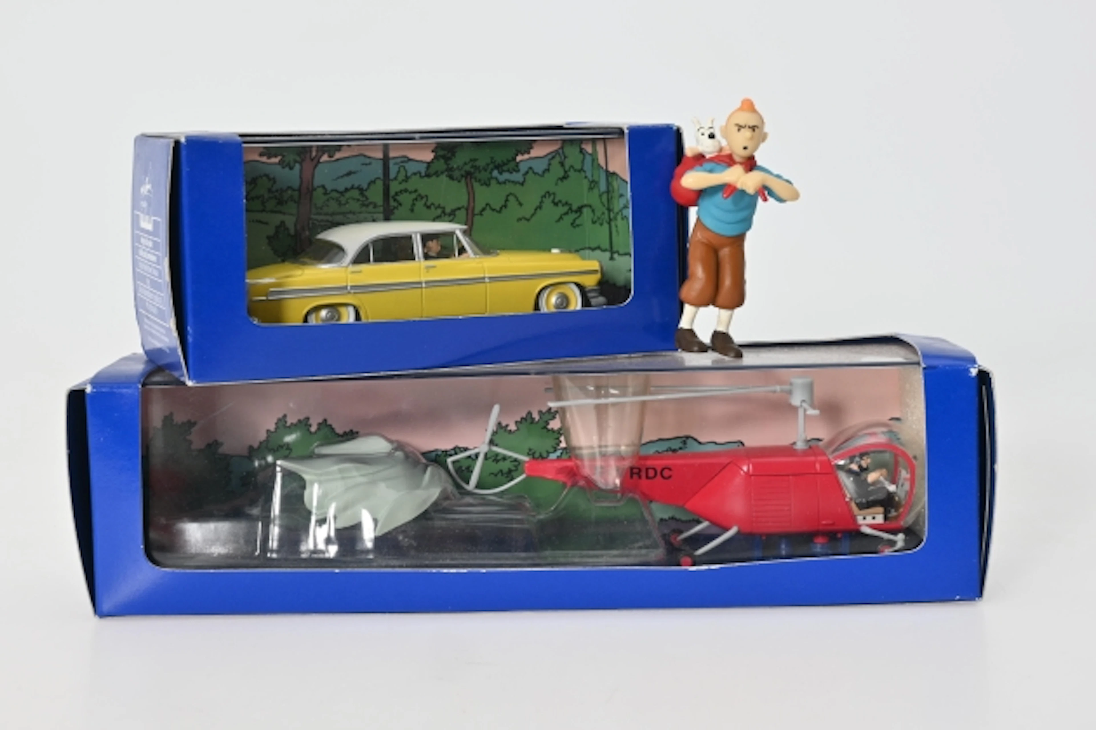 Tintin, Bil & Helikopter