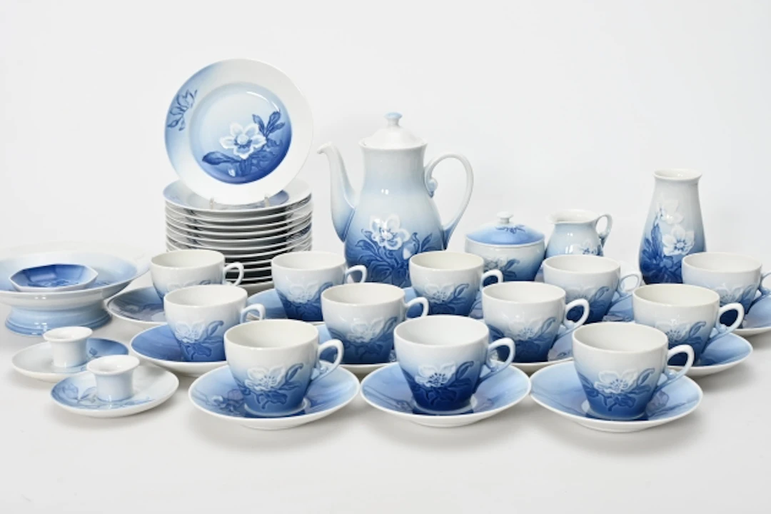 B&G "Julrosen" Kaffeservis