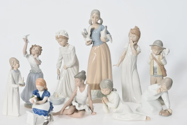 Samling Figuriner, Bl.a B&G, Nao
