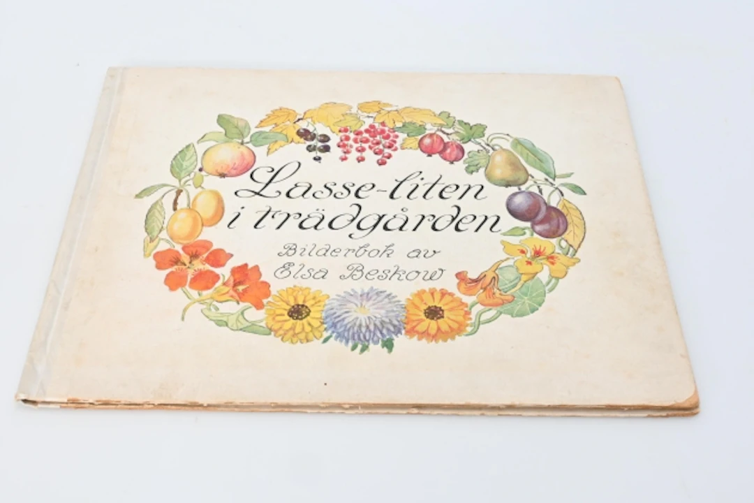 Bilderbok "Lasse-liten i trädgården, Elsa Beskow, 1920