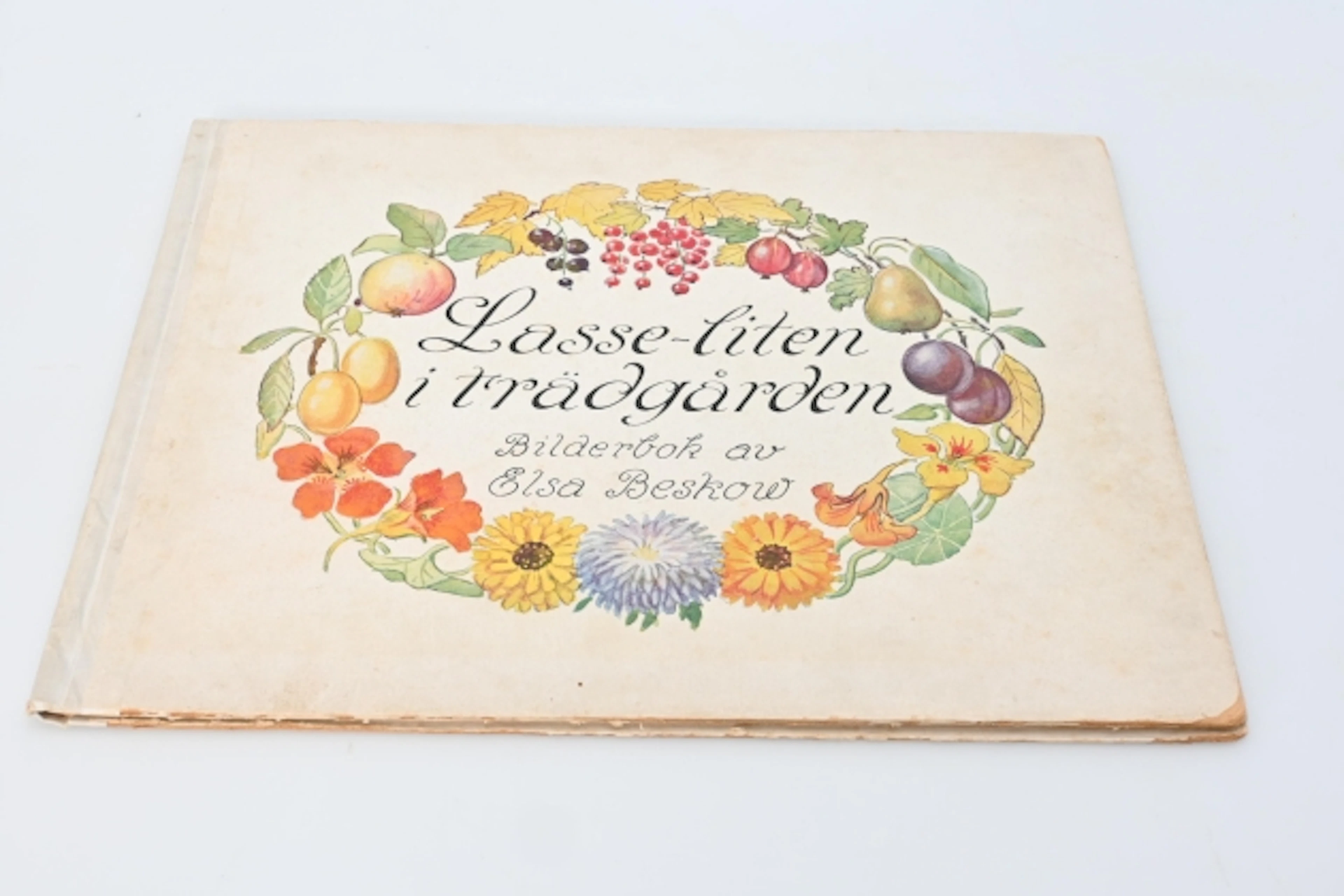 Bilderbok "Lasse-liten i trädgården, Elsa Beskow, 1920