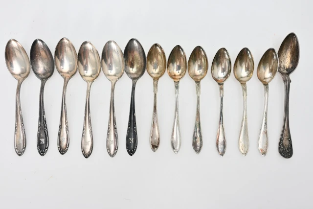 Silverskedar ca 188 gr
