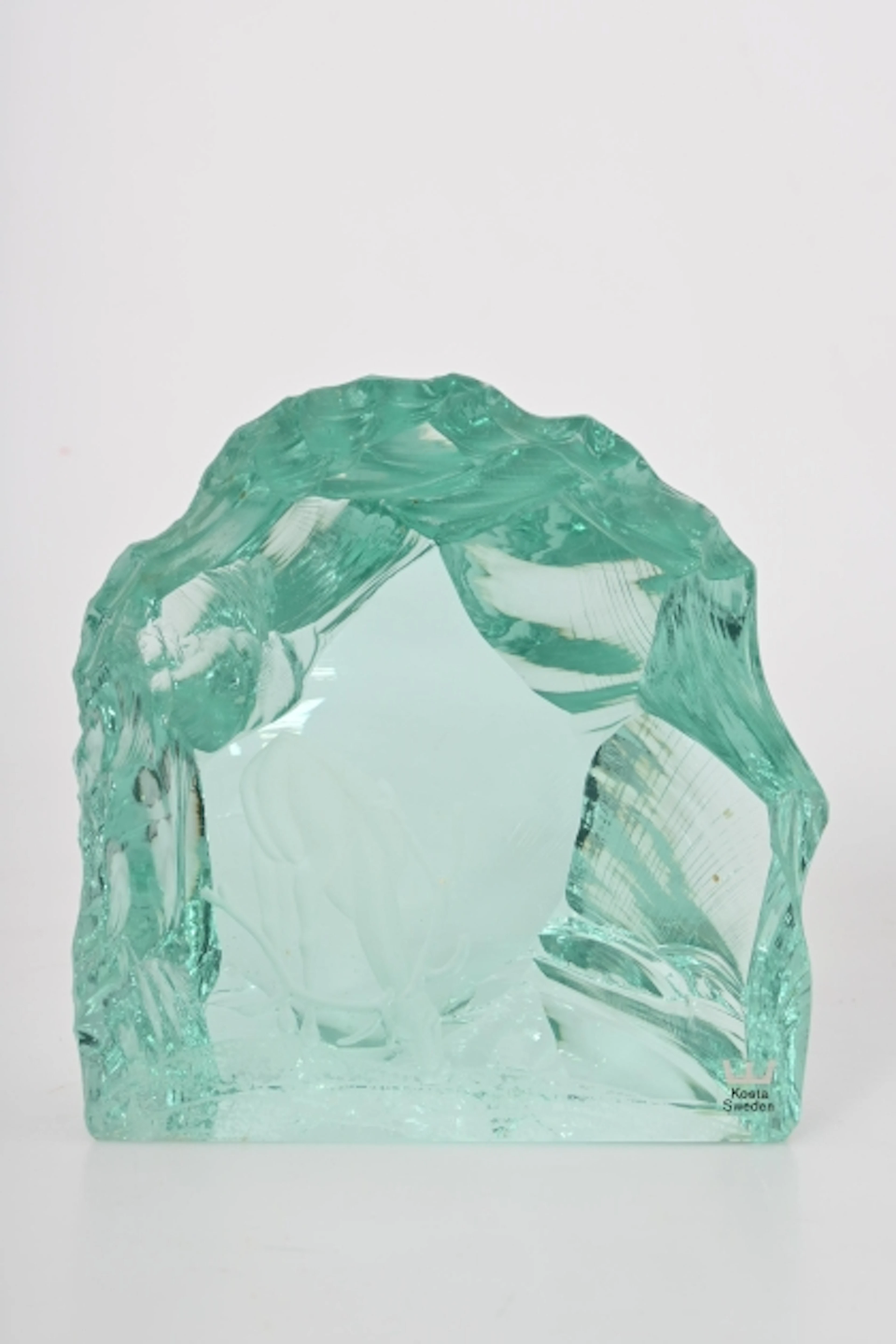 Glasblock, Vicke Lindstrand, Kosta