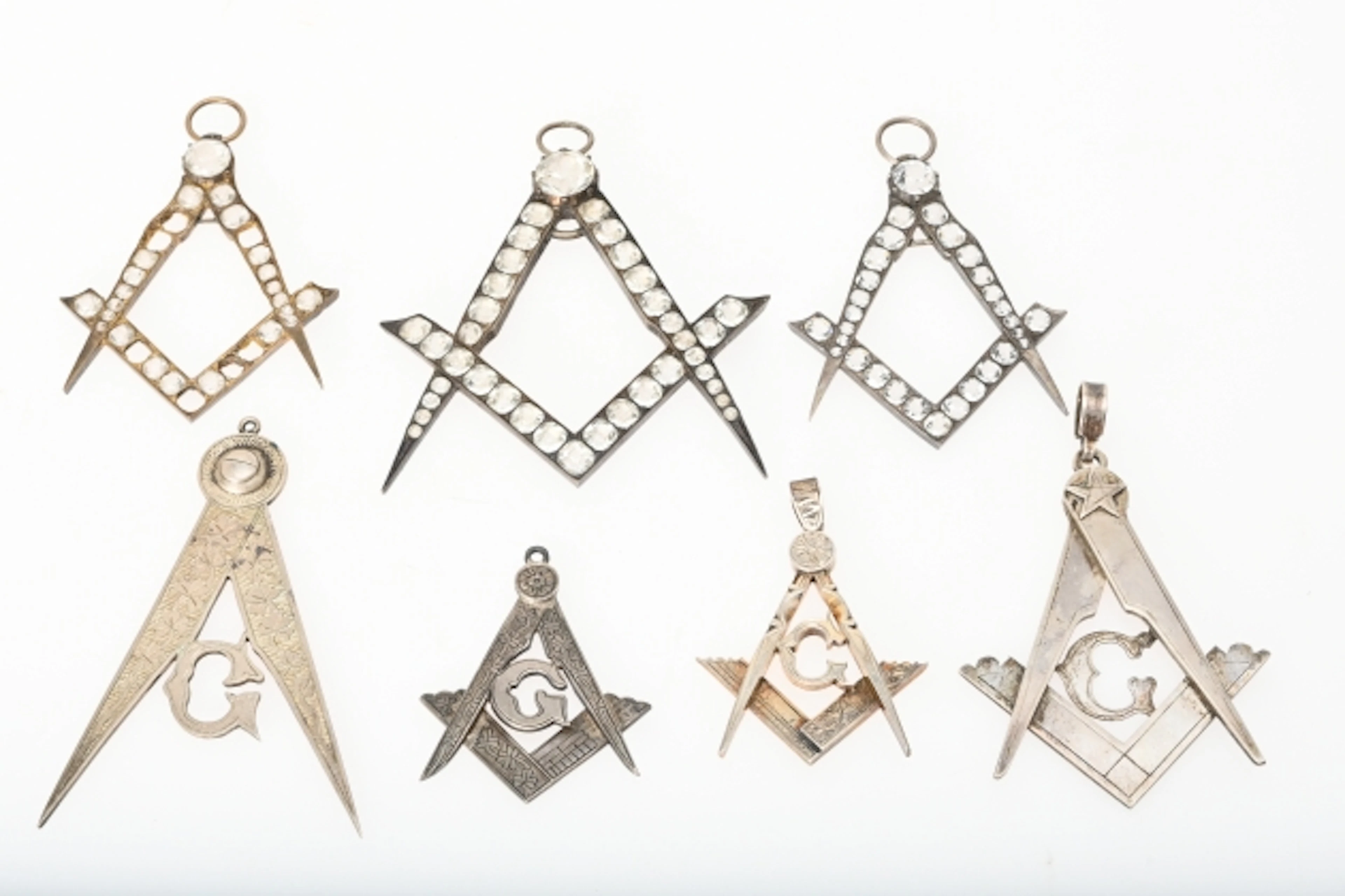Frimurarhängen, Silver ca 107 gr