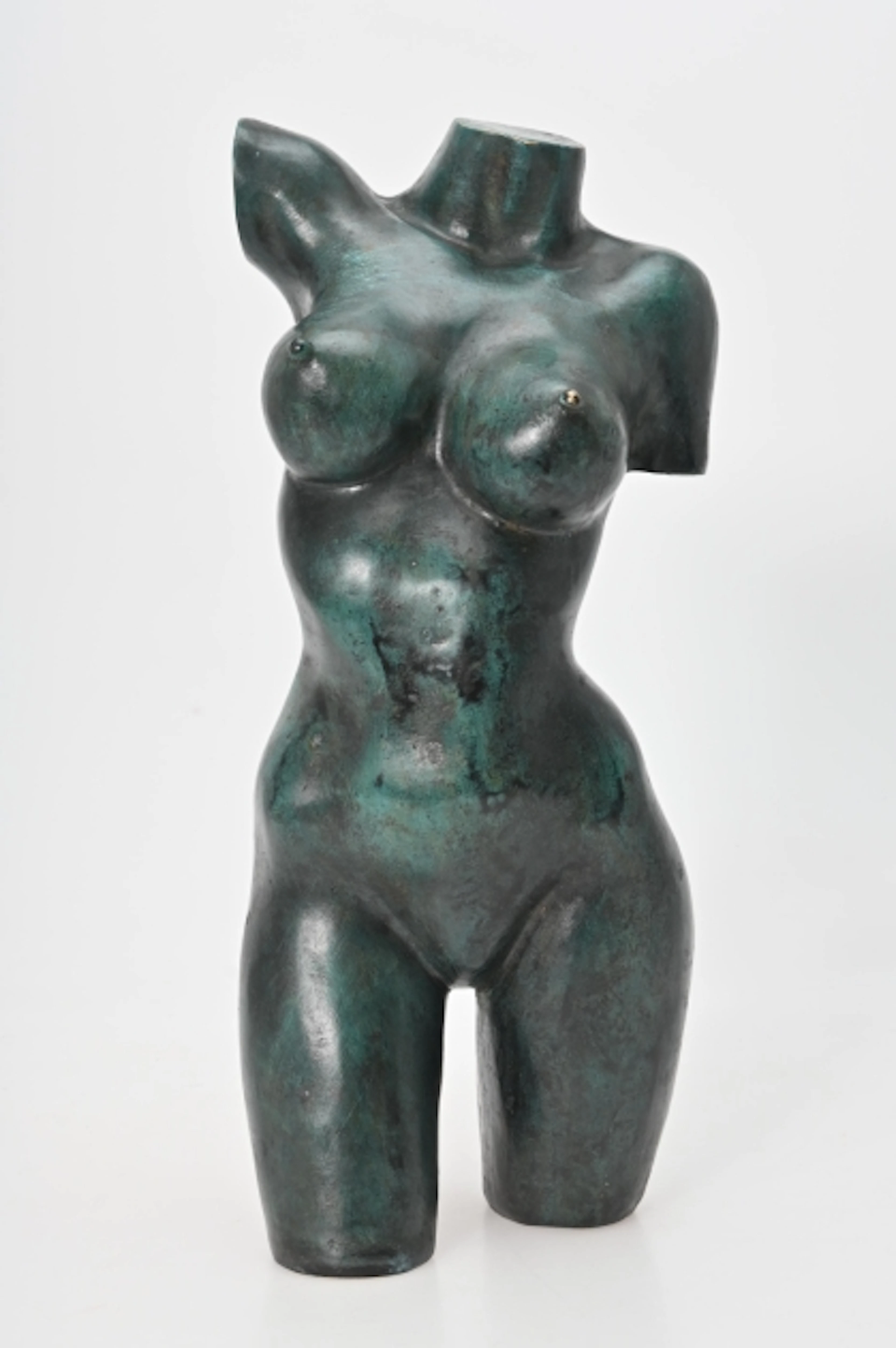 Skulptur "Garbo" patineradbrons "Art people gallery Sweden"