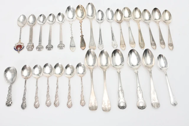 Silverskedar ca 421 gr