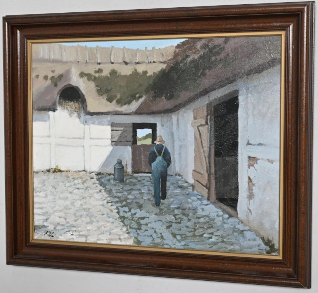 Roald Hansen, Oljemålning