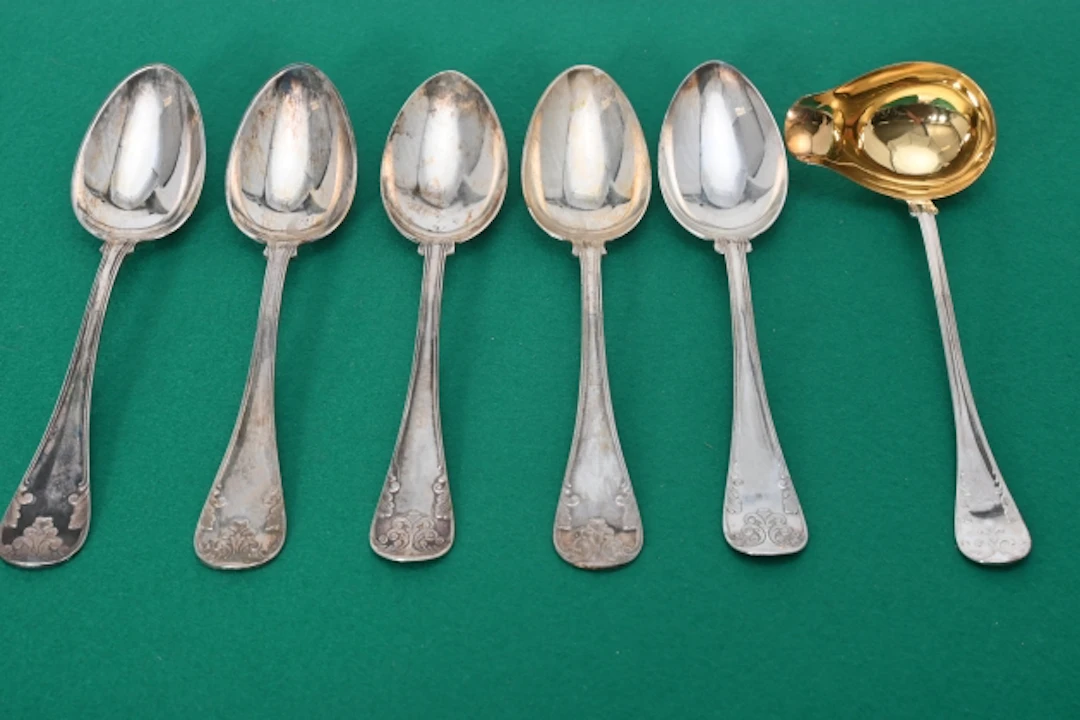 Silverskedar, Såssked ca 396 gr