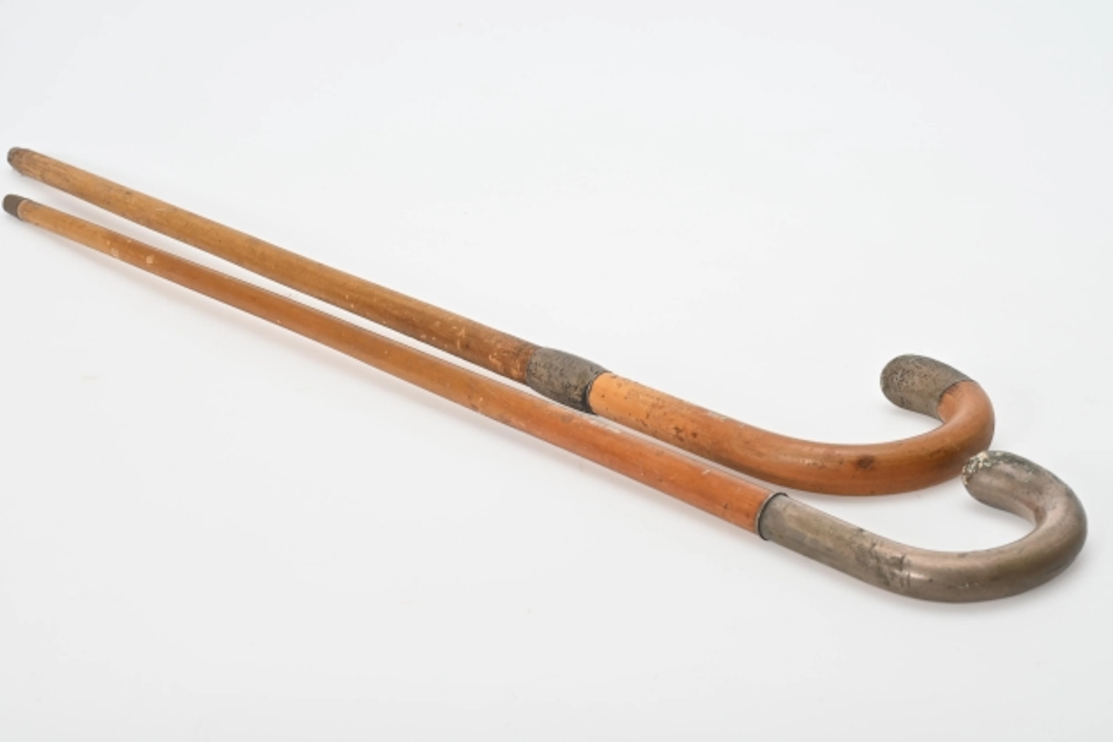 2 st Silverkäppar