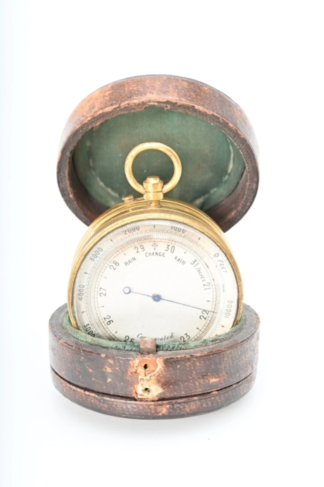 Fickbarometer med kompass