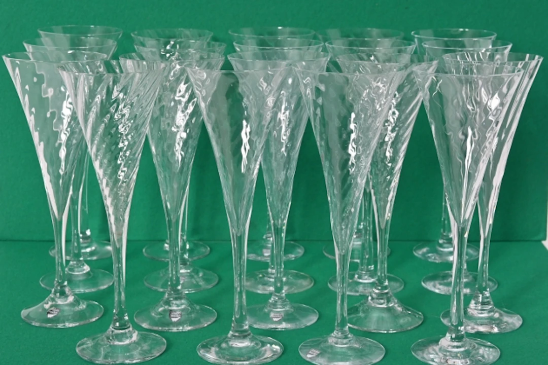 Champagneglas "Helena" Gunnar Cyrén, Orrefors