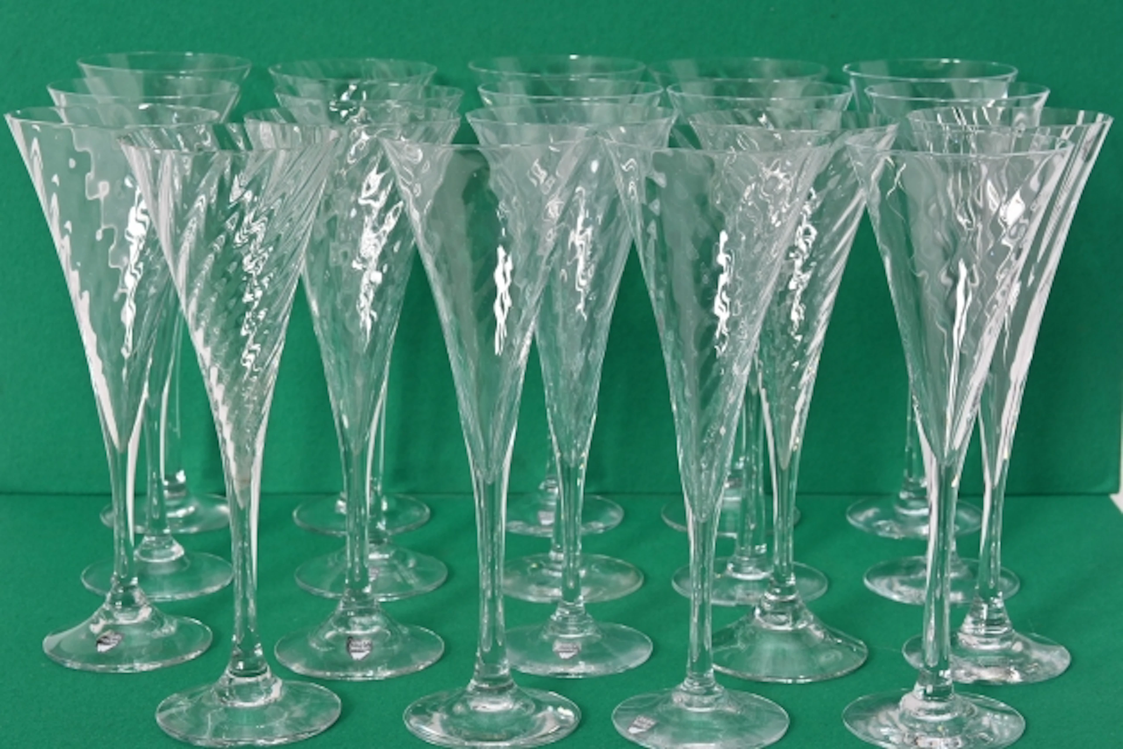 Champagneglas "Helena" Gunnar Cyrén, Orrefors