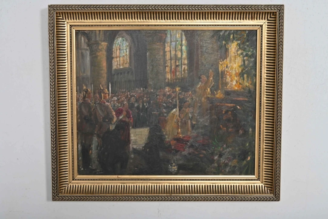 W. Pape, Oljemålning