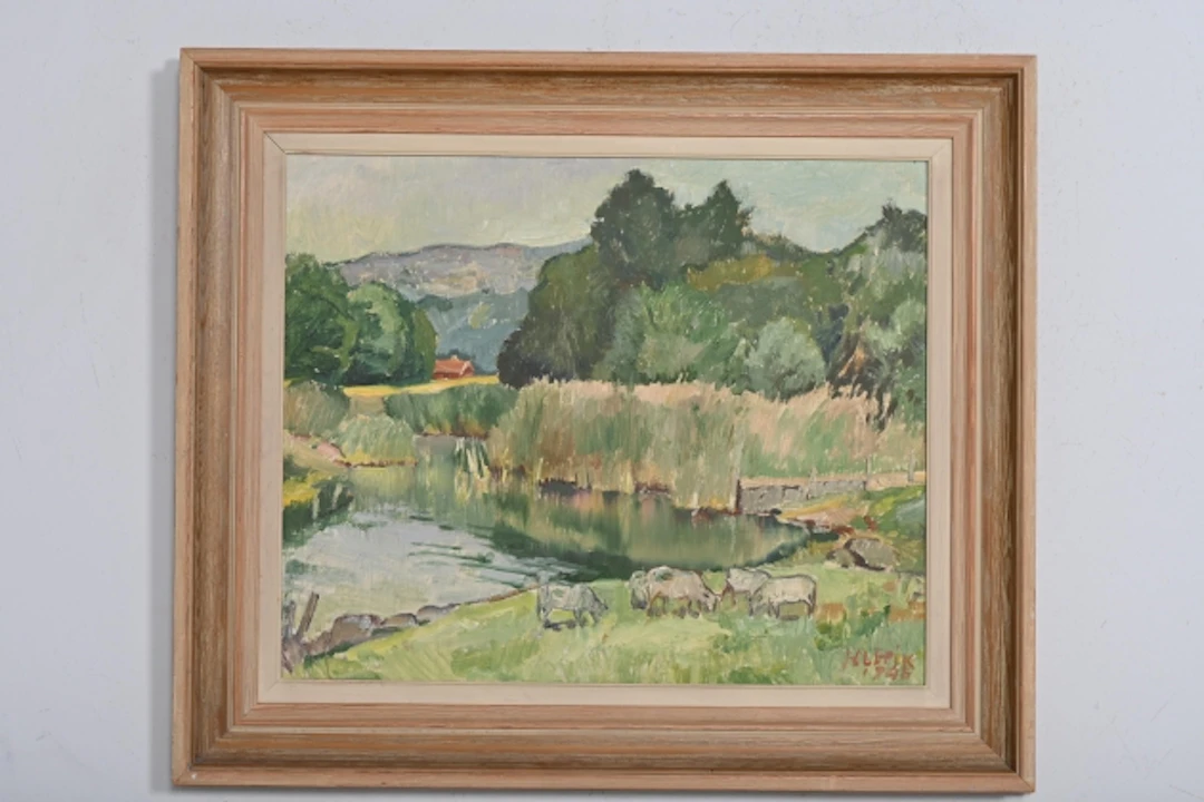 Hugo Lepik, Oljemålning