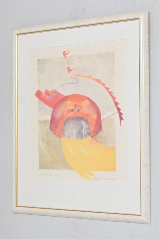 Helga Wachholz, Litografi