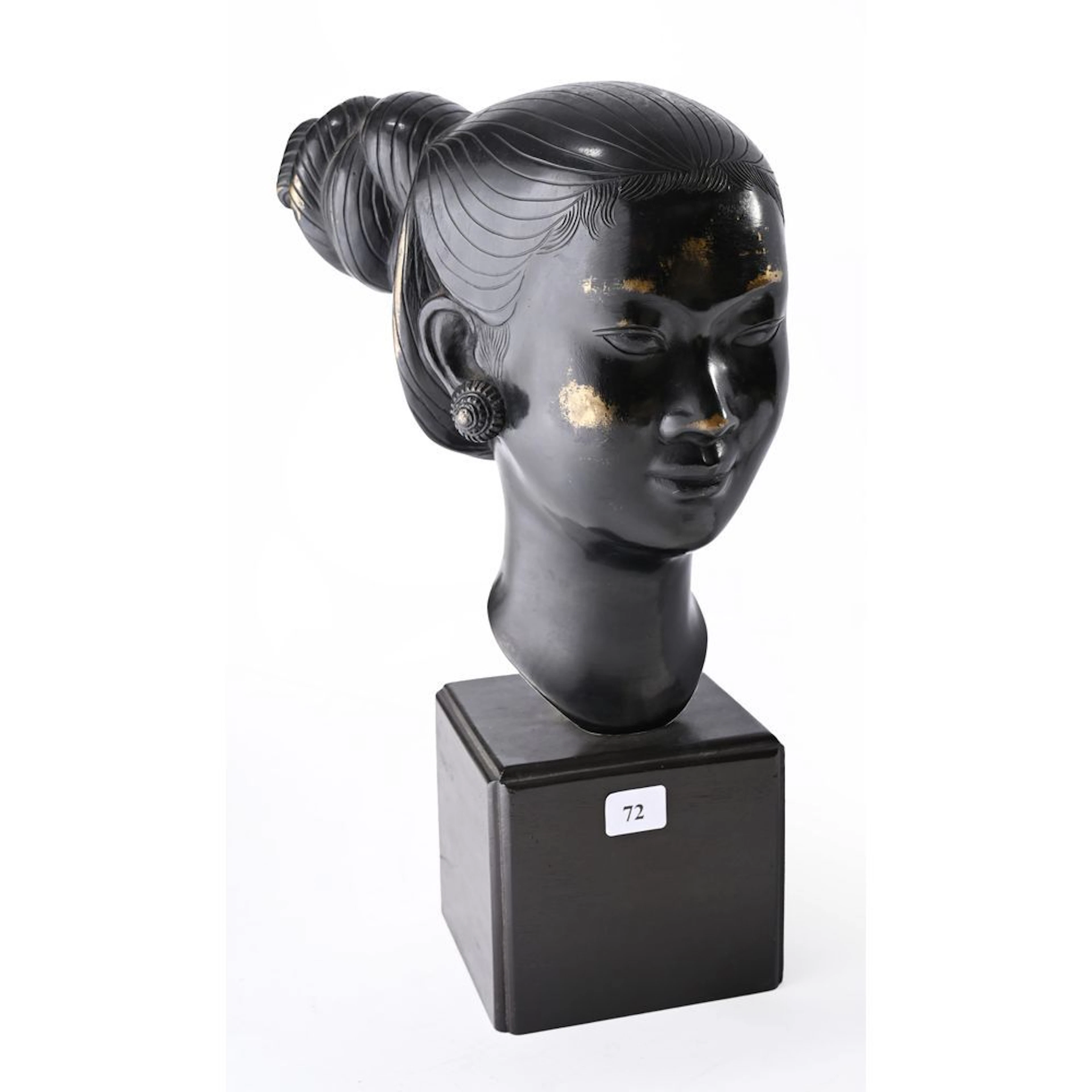 NGUYEN Thanh Lê. (1919–2003). (Bien Hoa Studio, Vietnam). “Bust depicting