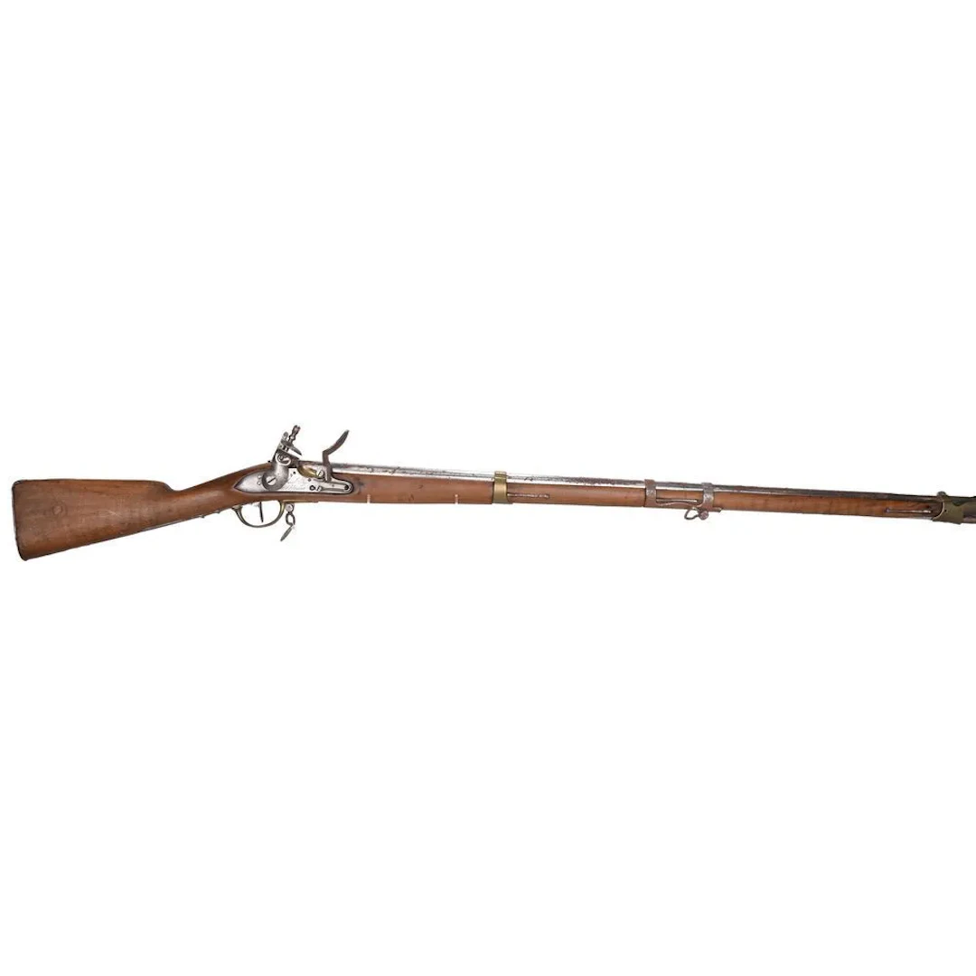 An IX-model flintlock musket from the Royal Manufactory of Saint-Étienne.
