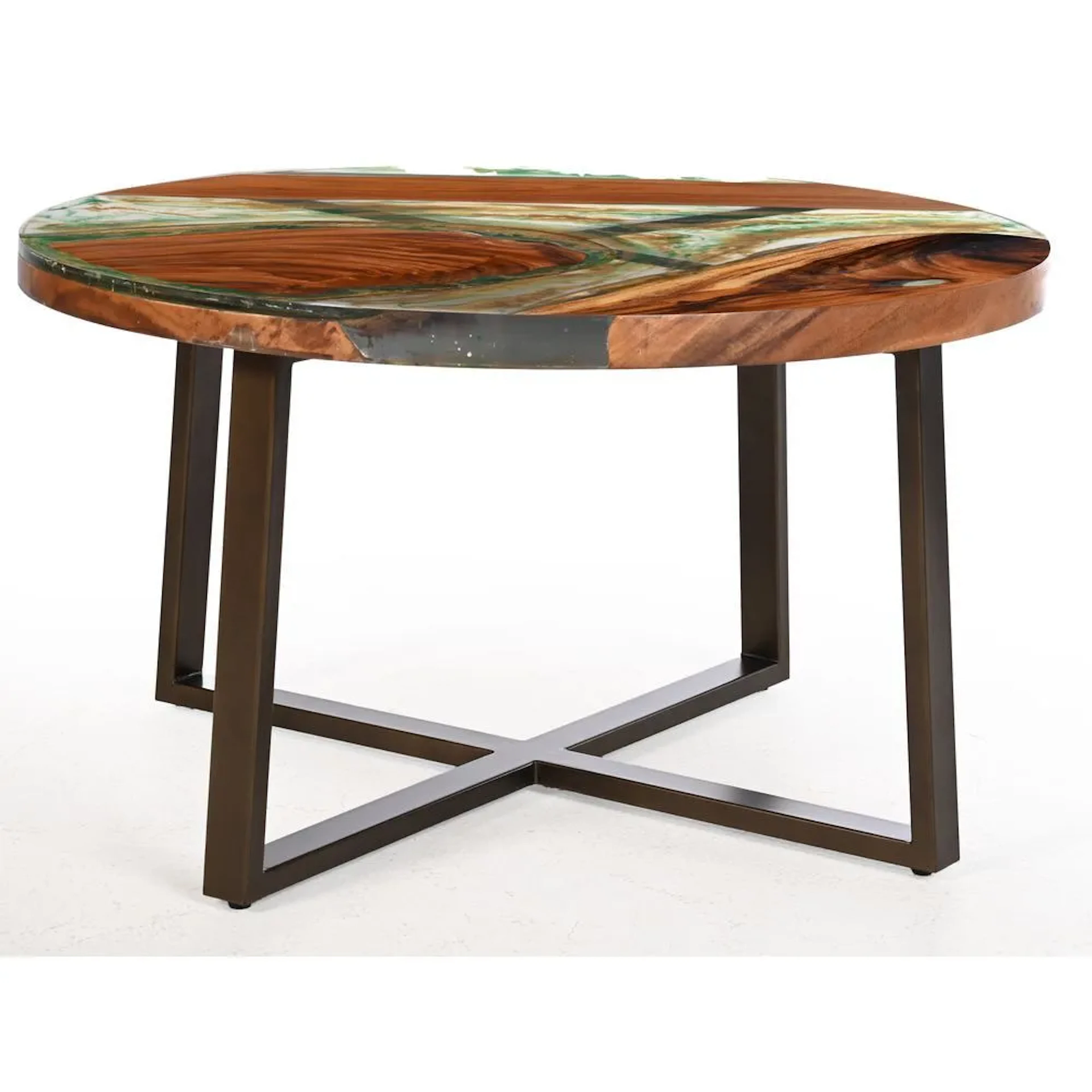 STUDIO ALBANO. Design House. “Teluk” COFFEE TABLE with a circular