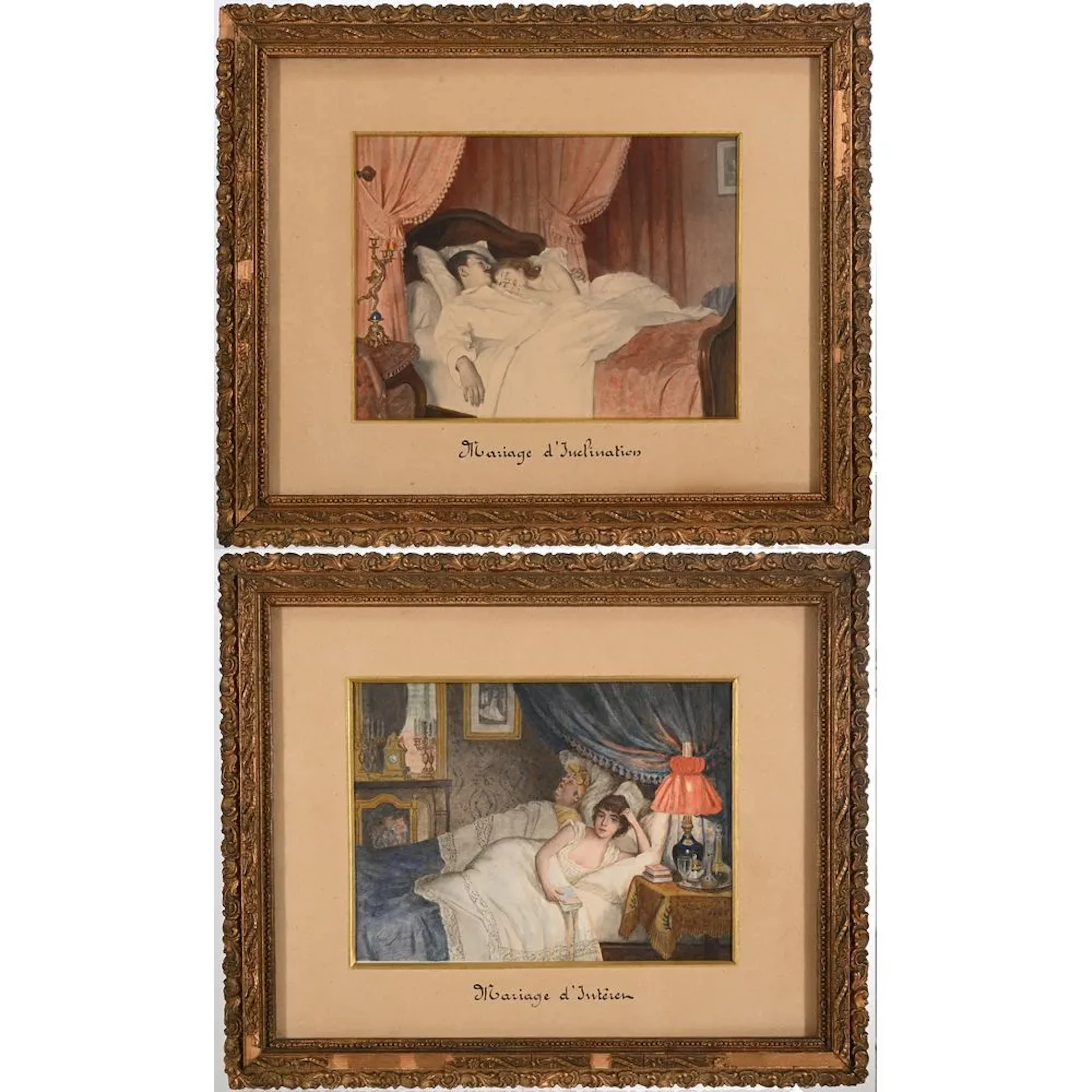 FRAPPA, José. (1854–1904). “Marriage of Affection” and “Marriage of