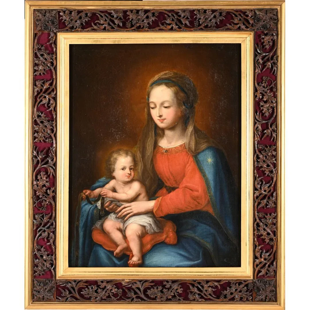FRANCOIS, Guy. (1578–1650). (Attributed to). “Madonna and Child.”