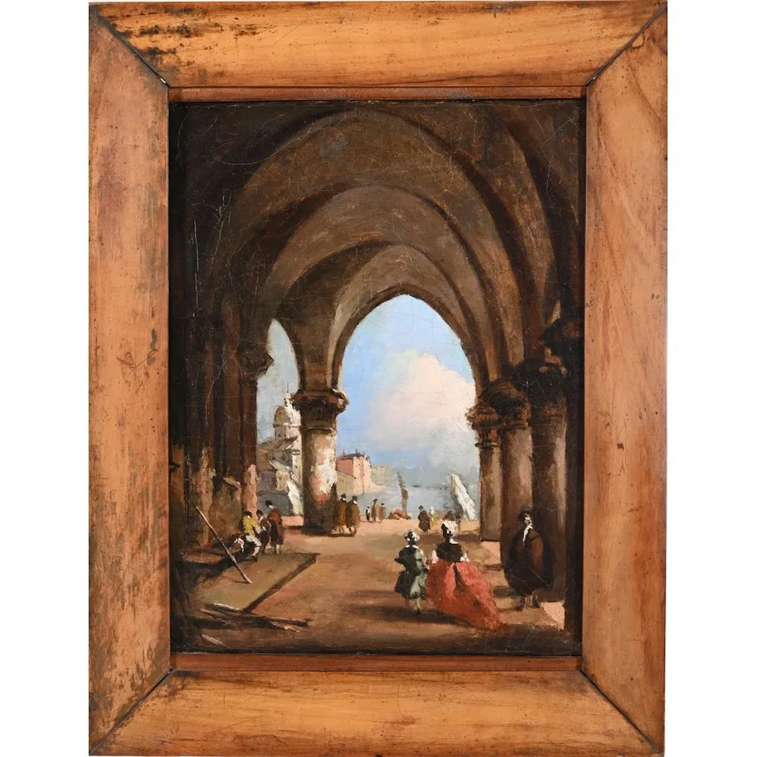 GUARDI, Francesco. (From the series). 18th-Century Italian School