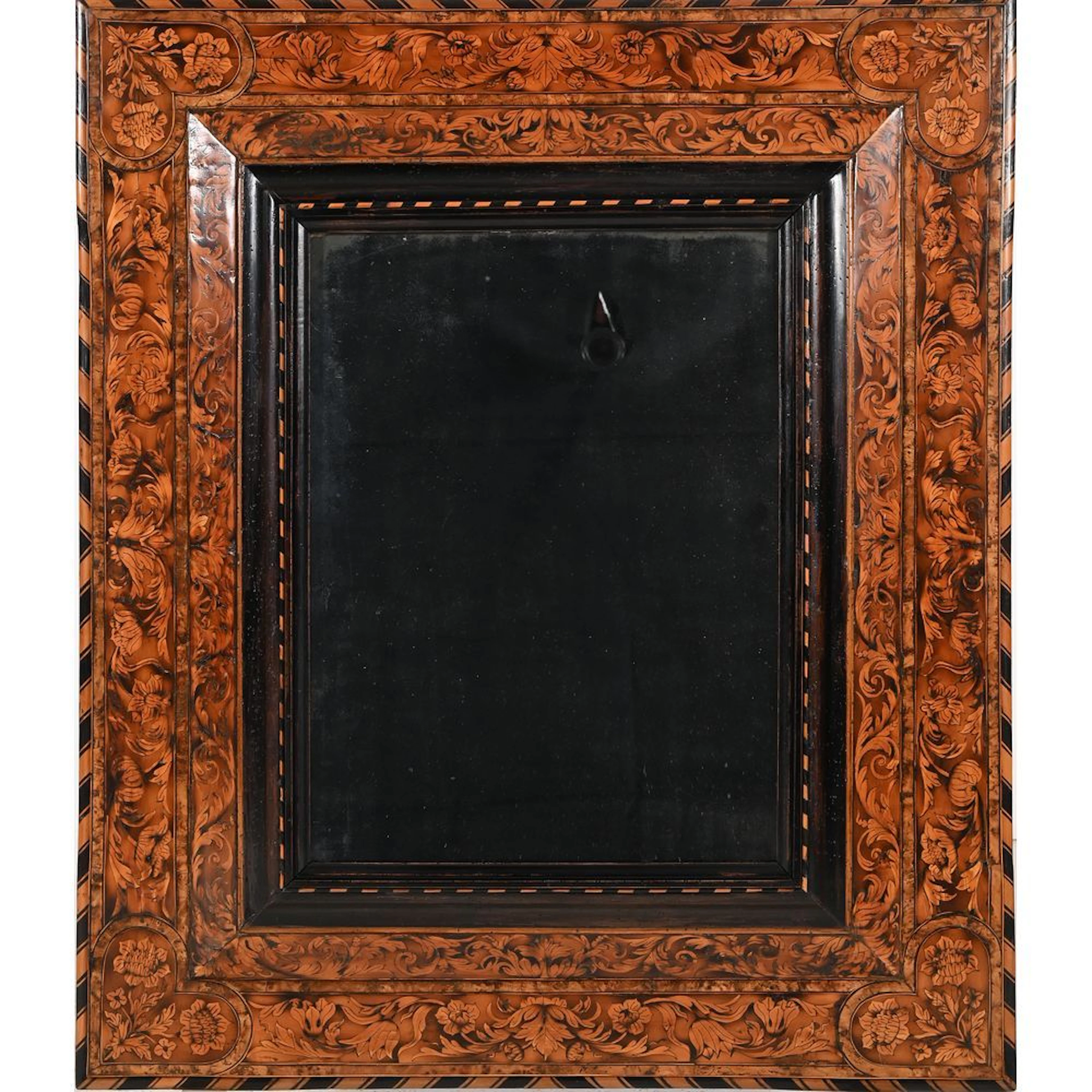 HACHE Noël. (1630–1675). (Attributed to). LARGE LOUIS XIV MIRROR with