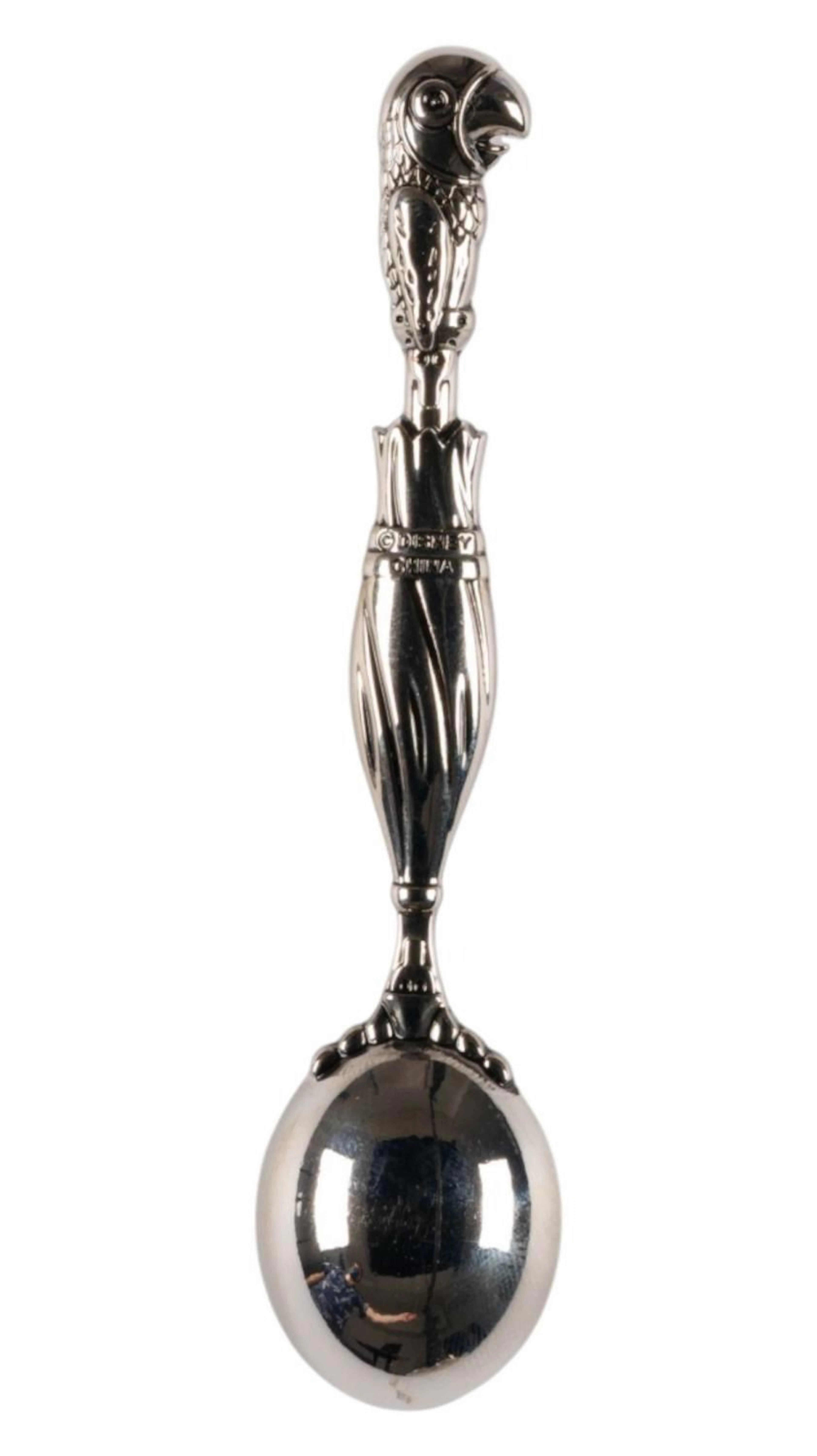 A Mary Poppins Parrot Head Umbrella Spoon.