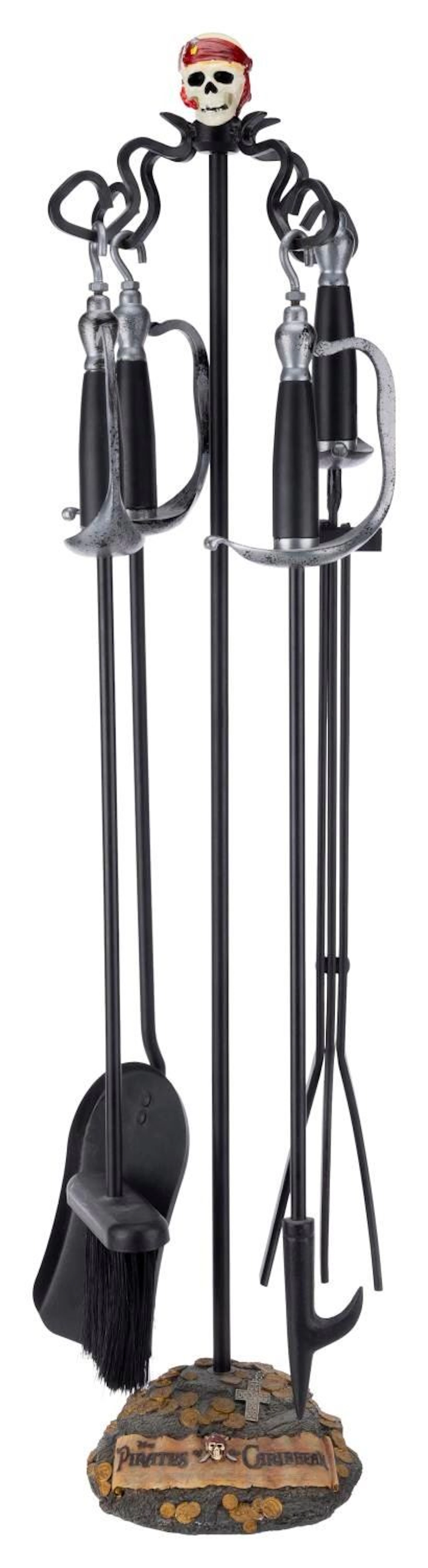 A "Pirates of the Caribbean" Fireplace Tool Set.