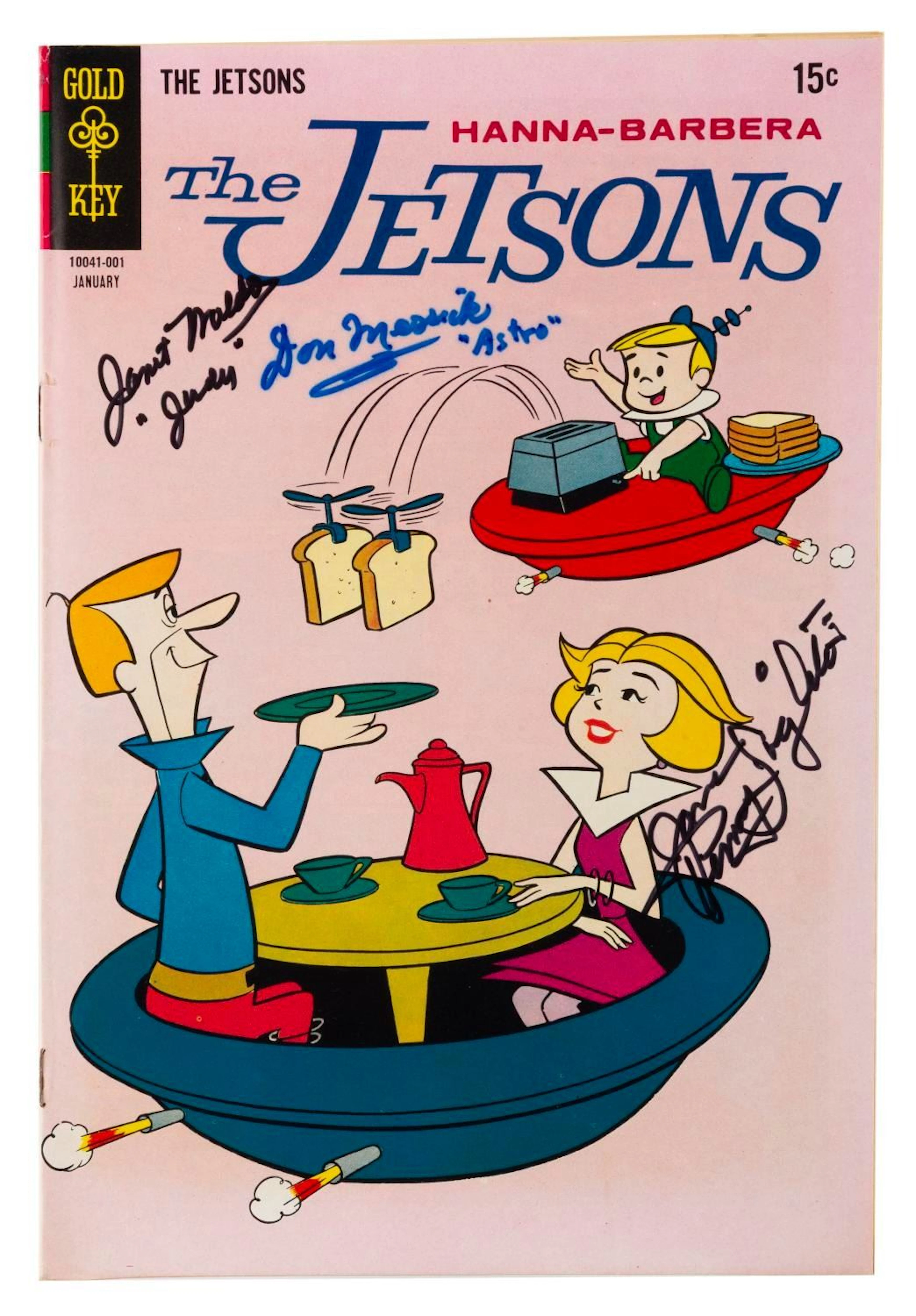 A Multi-Signed "The Jetsons" Comic Book.