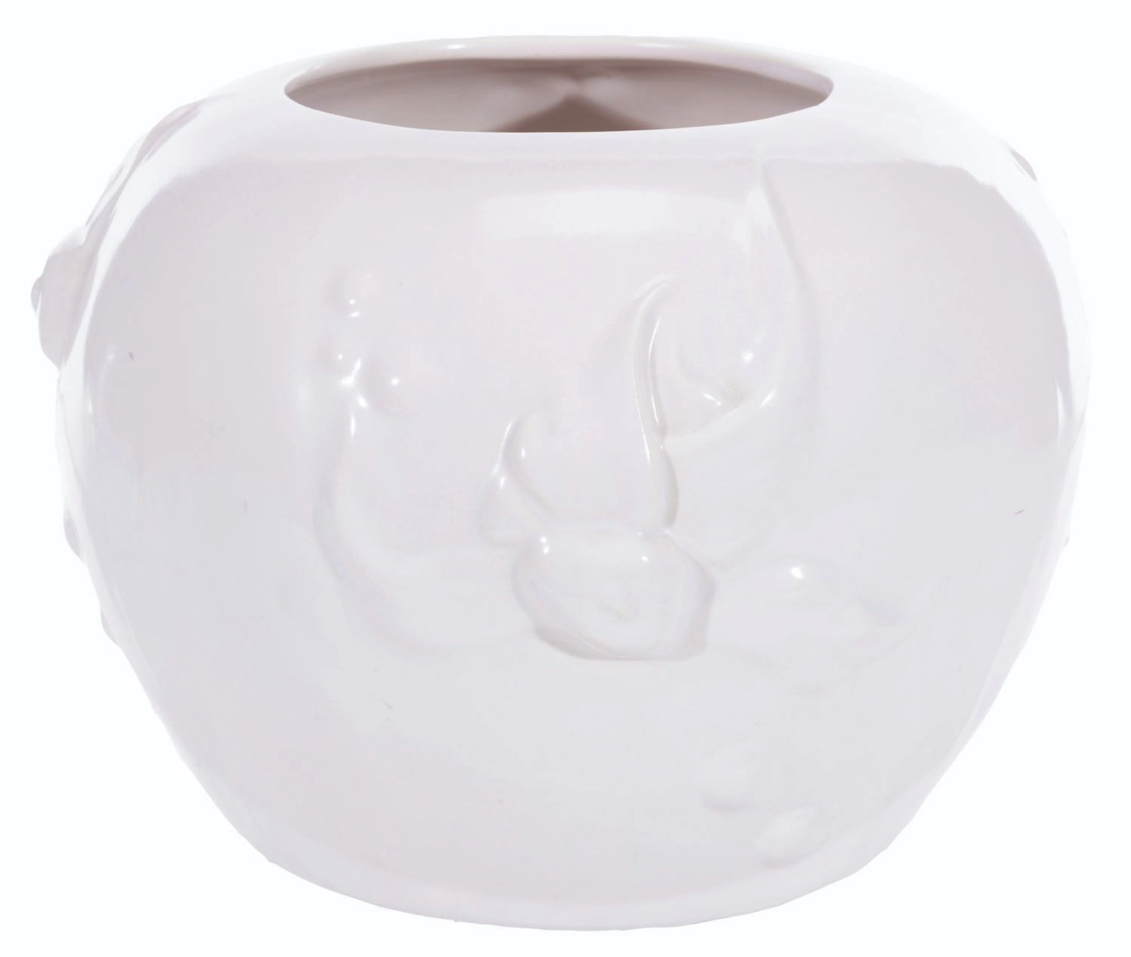 A "Fantasia" Vernon Kilns Goldfish Bowl-Style Vase.