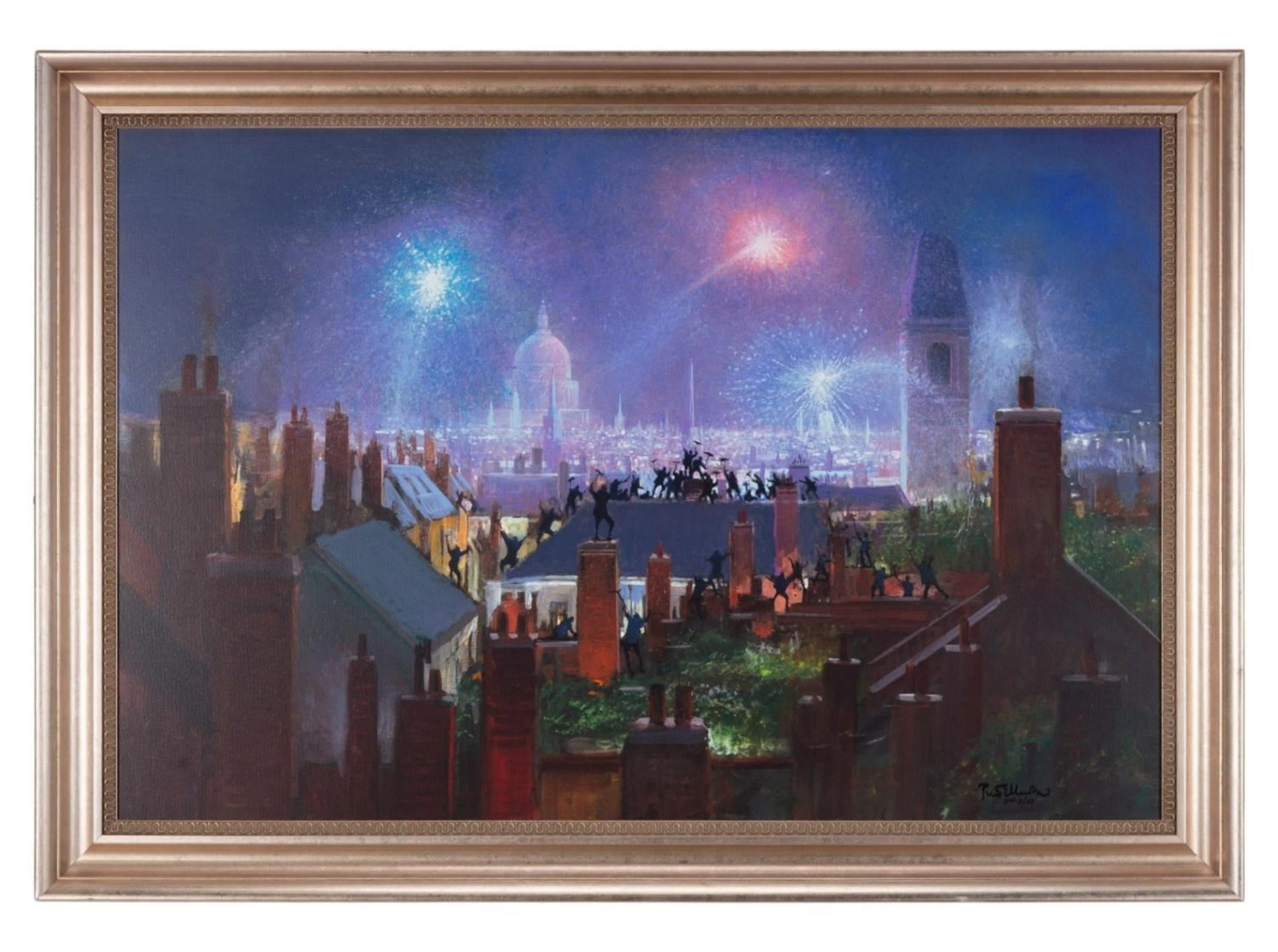 A Peter Ellenshaw Signed "Mary Poppins" Publisher's Proof.