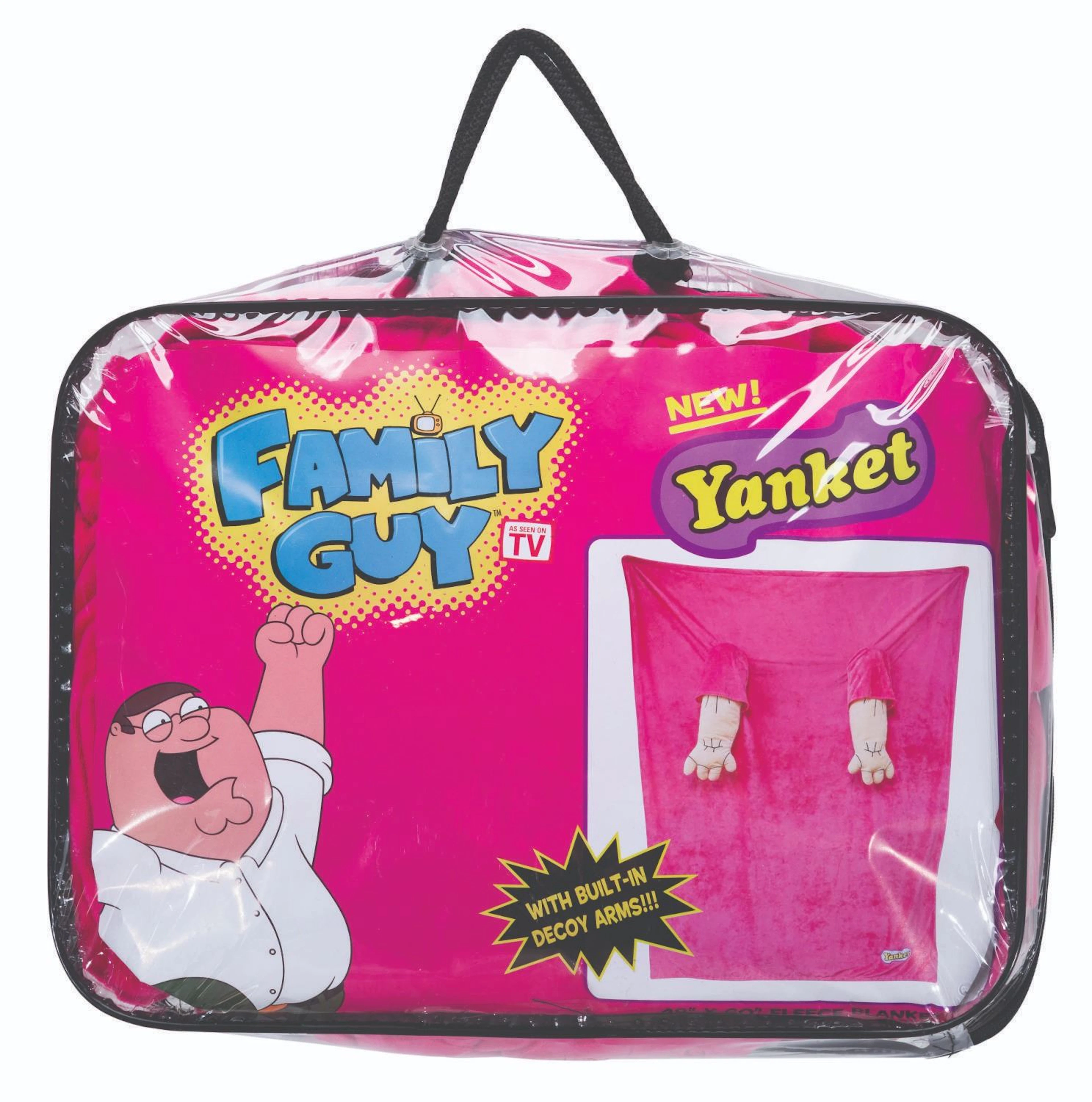 A "Family Guy" Writer Exclusive "Yanket" Fleece Blanket.