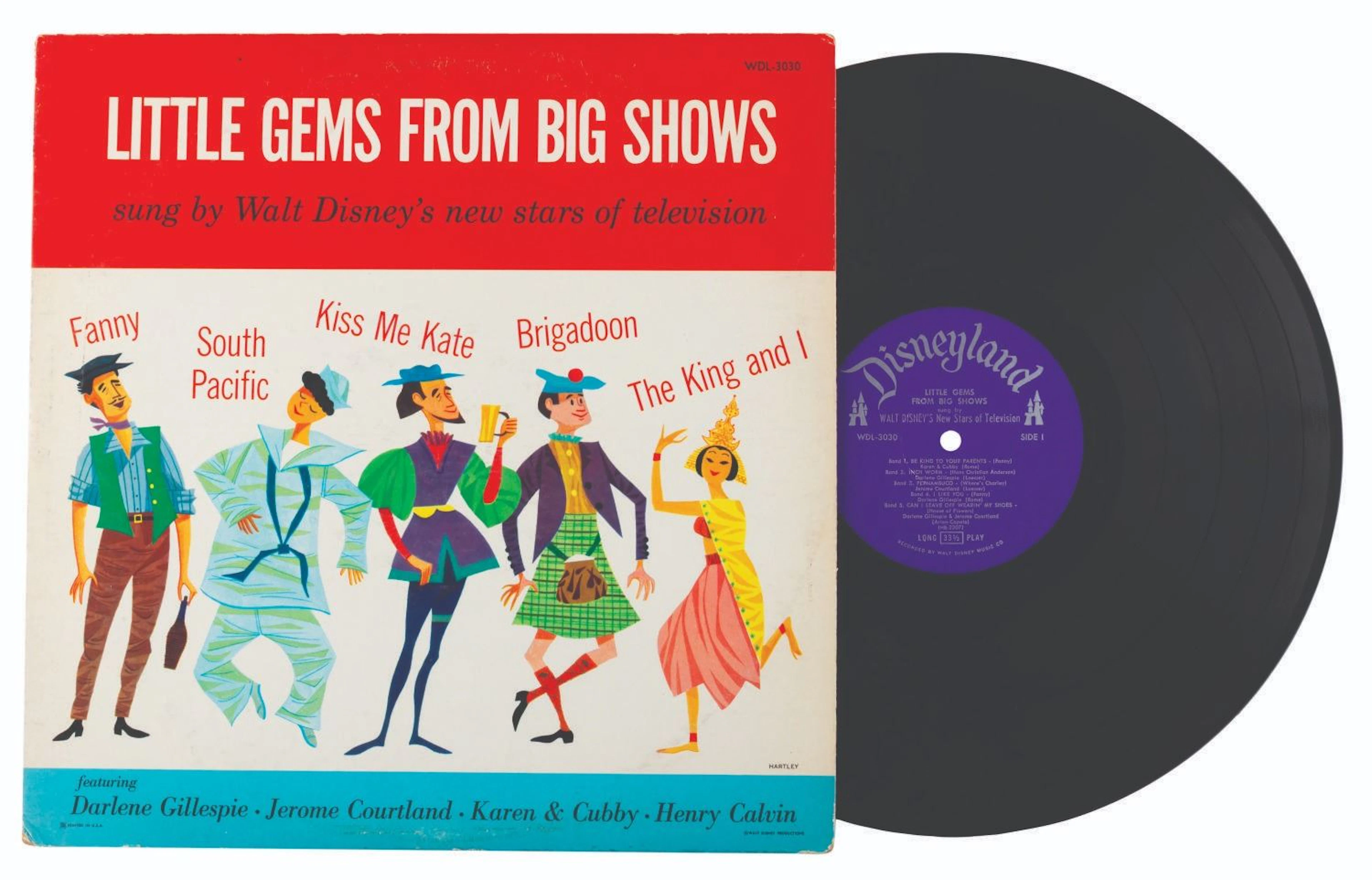 A "Little Gems From Big Shows" 12” Record.